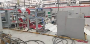 4 cooling drum ,cutter ,product winder